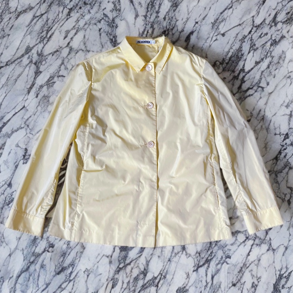 JIL SANDER Yello Nylon Jacket